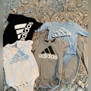 Lot of 5 Adidas Baby Items Size 6 Months